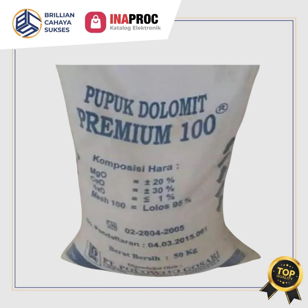 Produk dolomit untuk memahami perbedaan dolomit dengan kaptan pada kebutuhan tanah pertanian