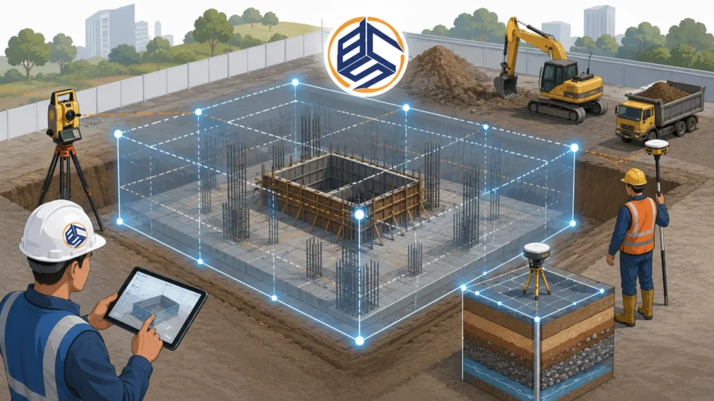 "ilustrasi material infrastruktur semen lampu pju dan gas medik untuk proyek pemerintah