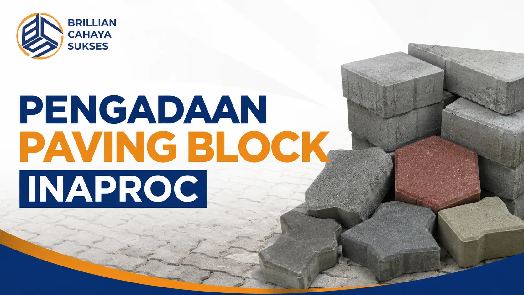 Pengadaan Paving Block Inaproc dengan produk berkualitas sesuai standar proyek pemerintah.