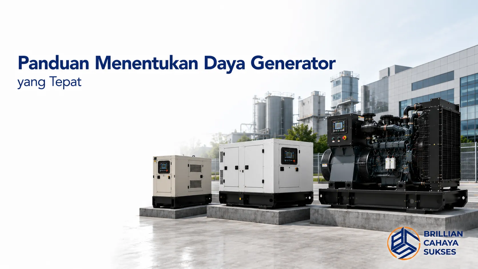 Panduan menentukan kapasitas generator sesuai kebutuhan daya untuk operasional yang efisien.