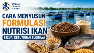 Formulasi Nutrisi Ikan sesuai kebutuhan budidaya untuk meningkatkan pertumbuhan ikan dan efisiensi pakan