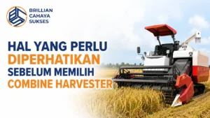 Penyedia Combine Harvester Inaproc untuk kebutuhan mesin panen padi