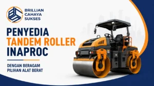 Penyedia Tandem Roller Inaproc dengan Beragam Pilihan Alat Berat