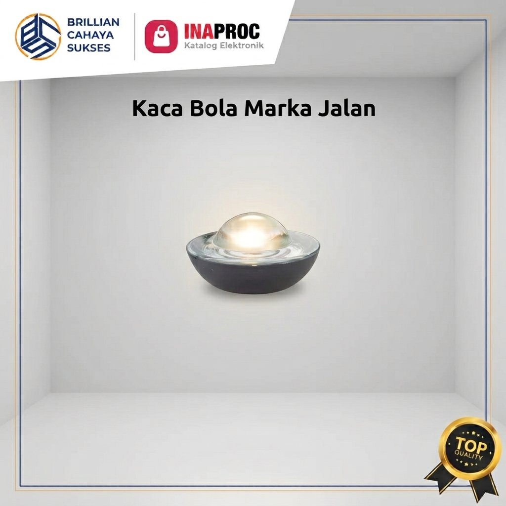 kaca bola marka jalan glass beads reflektif keselamatan lalu lintas