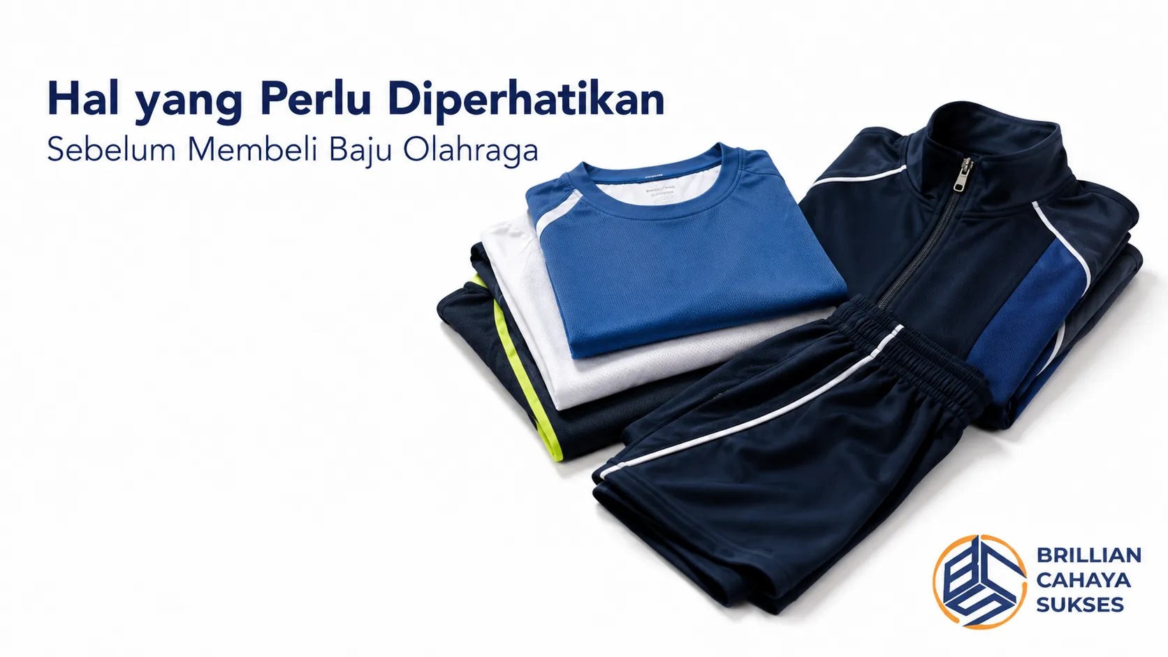 Set baju olahraga berkualitas dengan material nyaman untuk kebutuhan pengadaan instansi.