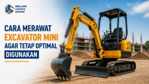 Jual Excavator Mini INAPROC dengan perawatan rutin agar tetap optimal digunakan