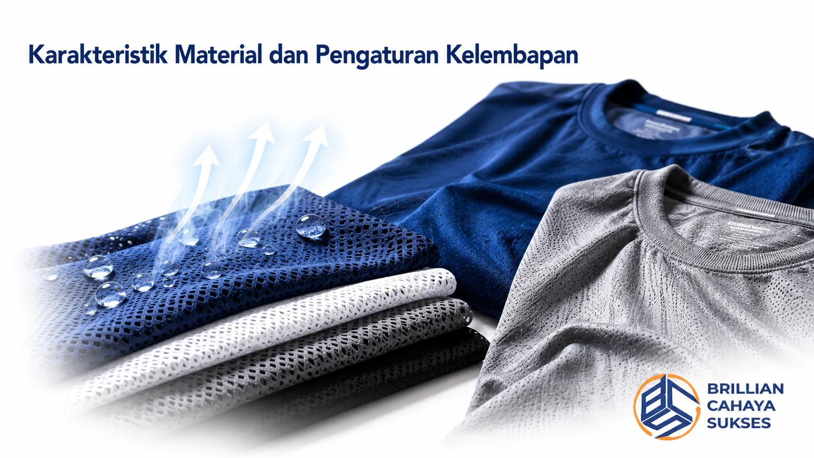 Jersey olahraga berbahan dry fit dengan material breathable yang membantu mengatur kelembapan dan menjaga kenyamanan saat berolahraga.