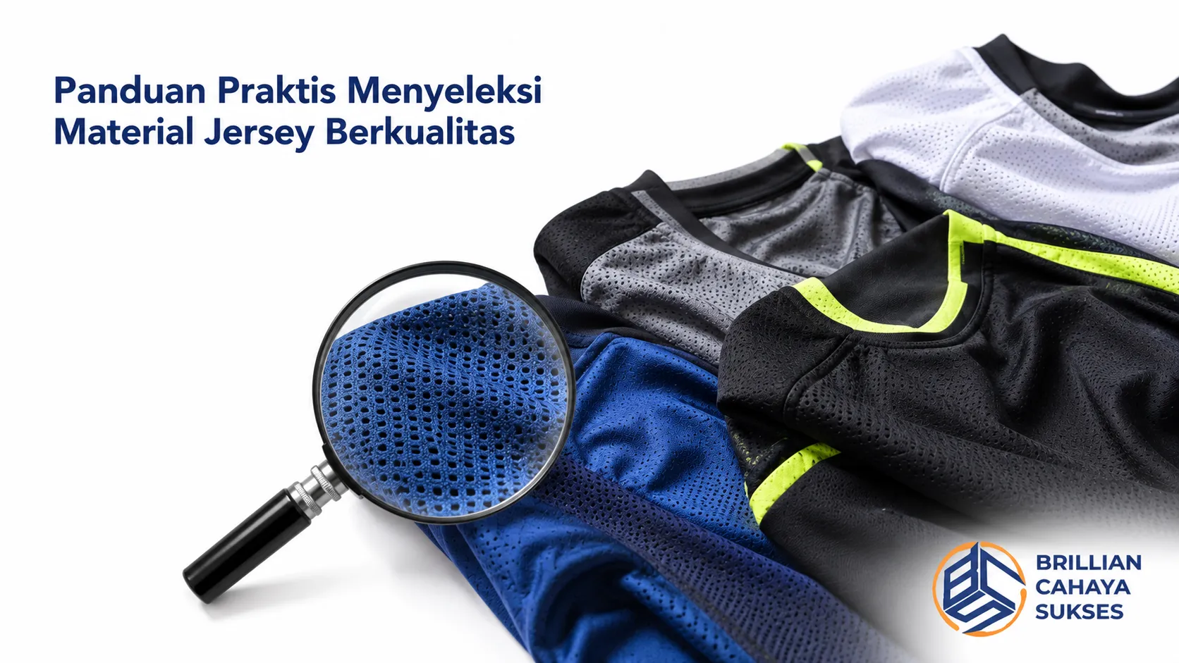 Jersey olahraga berbahan breathable dengan tekstur halus untuk mendukung kenyamanan dan performa saat berolahraga.