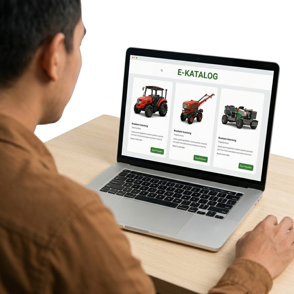 alur pengadaan alsintan melalui e-katalog inaproc