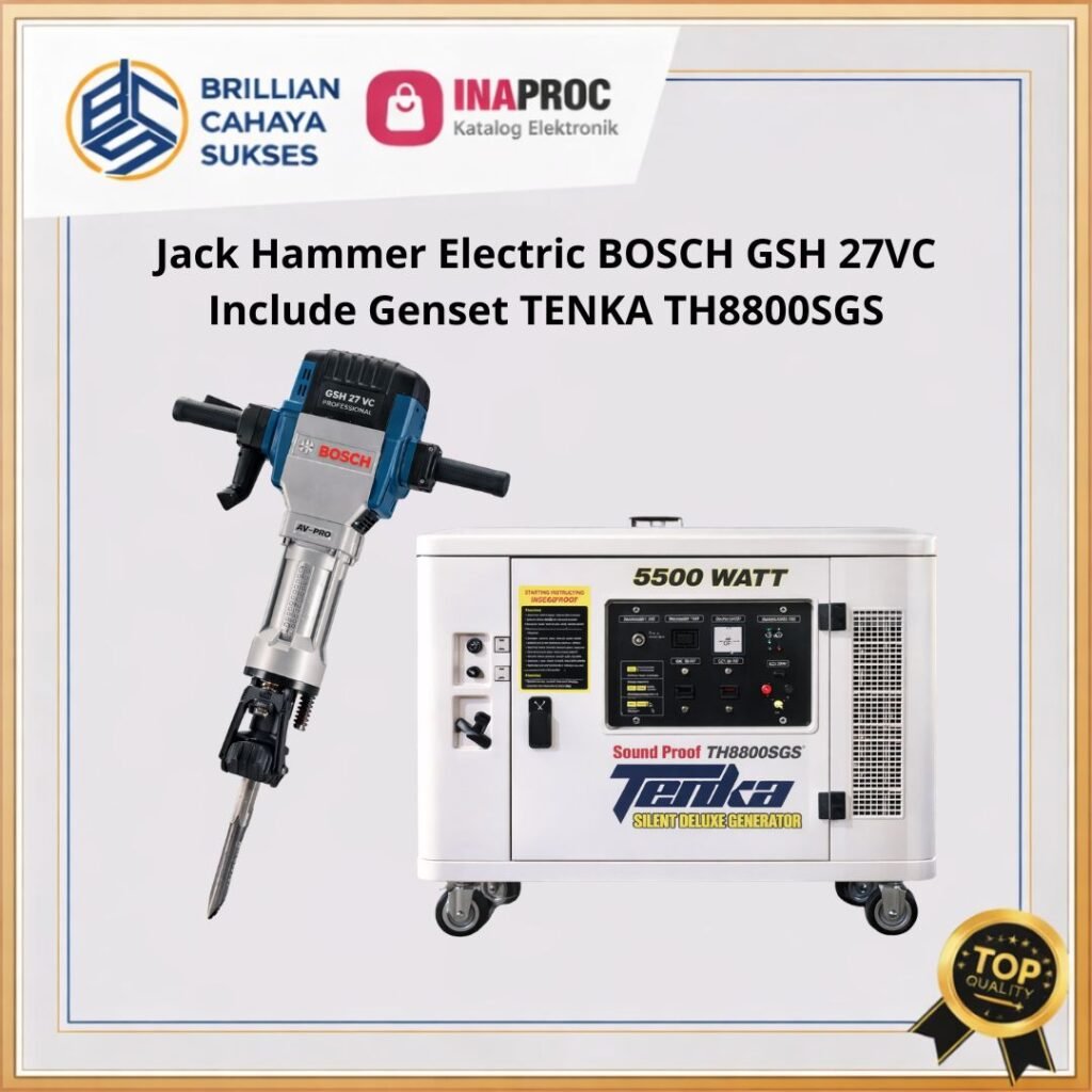 jack hammer alat bobok beton dan aspal untuk proyek jalan pemerintah