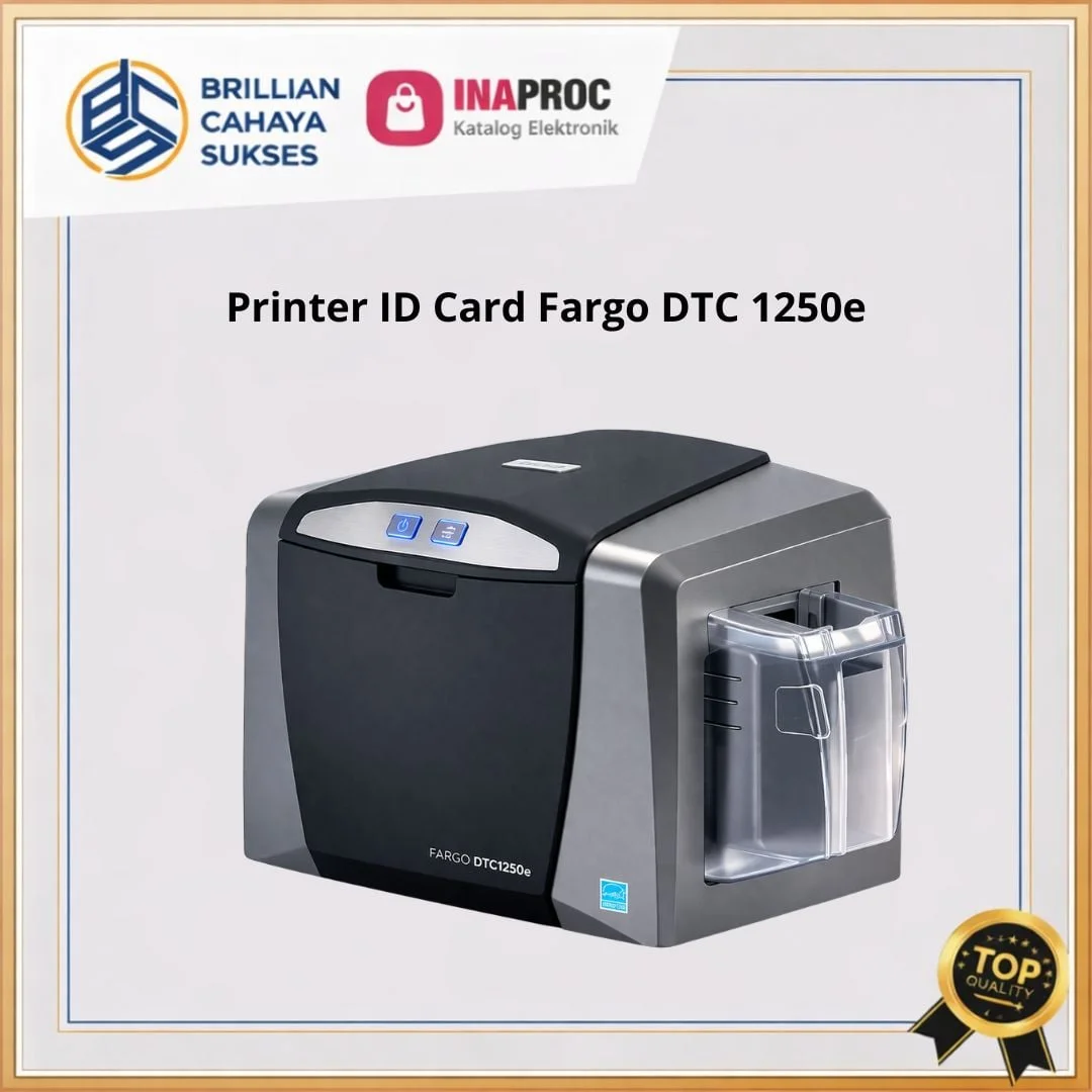 PERALATAN SEKOLAH 8 Printer+ID+Card+Fargo+DTC+1250e