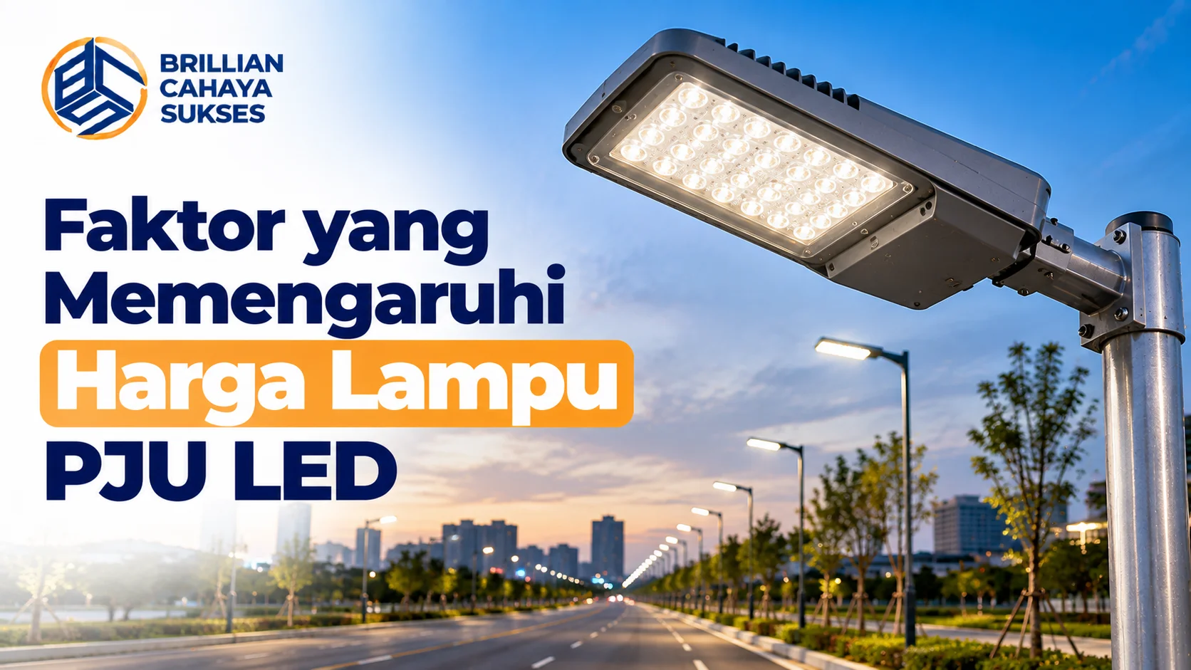 Supplier Lampu Jalan TKDN dengan teknologi LED untuk penerangan jalan yang efisien dan tahan terhadap cuaca.