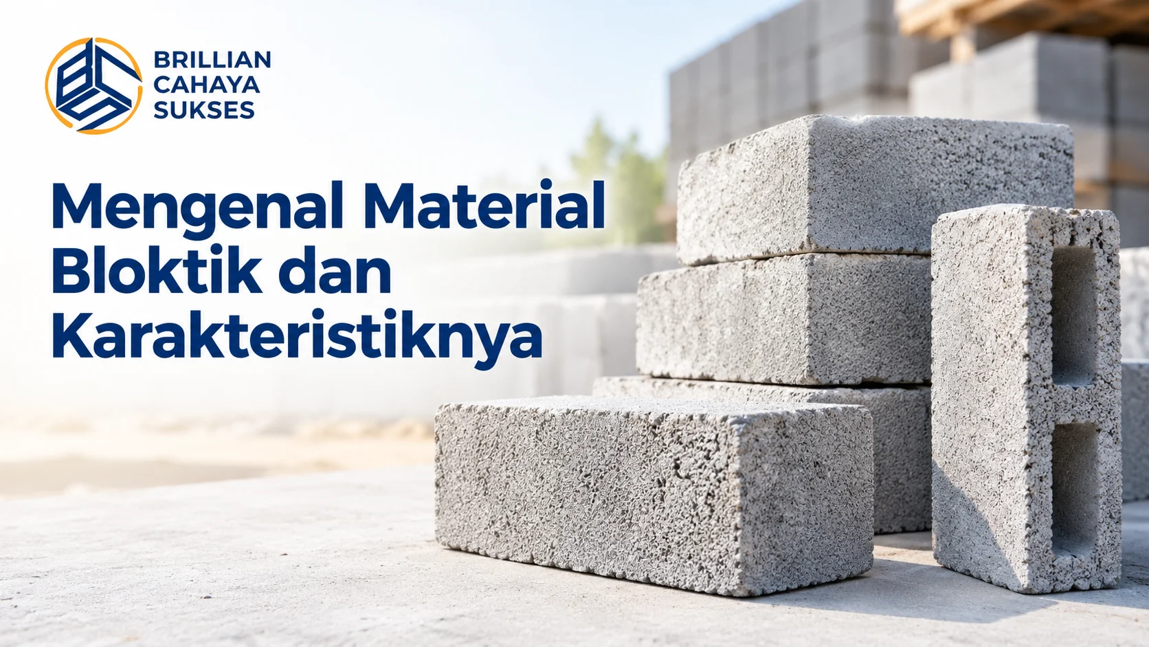 Bahan bloktik terbuat dari apa dan karakteristik materialnya