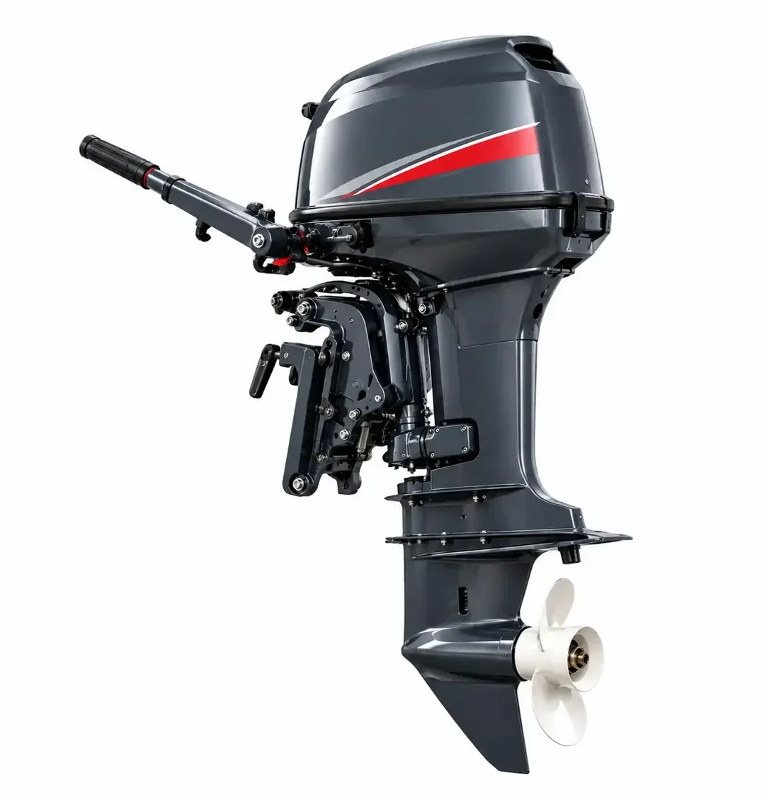 mesin tempel 4 tak outboard untuk perahu nelayan tradisional