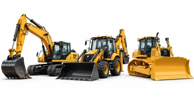 excavator mini dan backhoe loader untuk proyek konstruksi pemerintah Indonesia